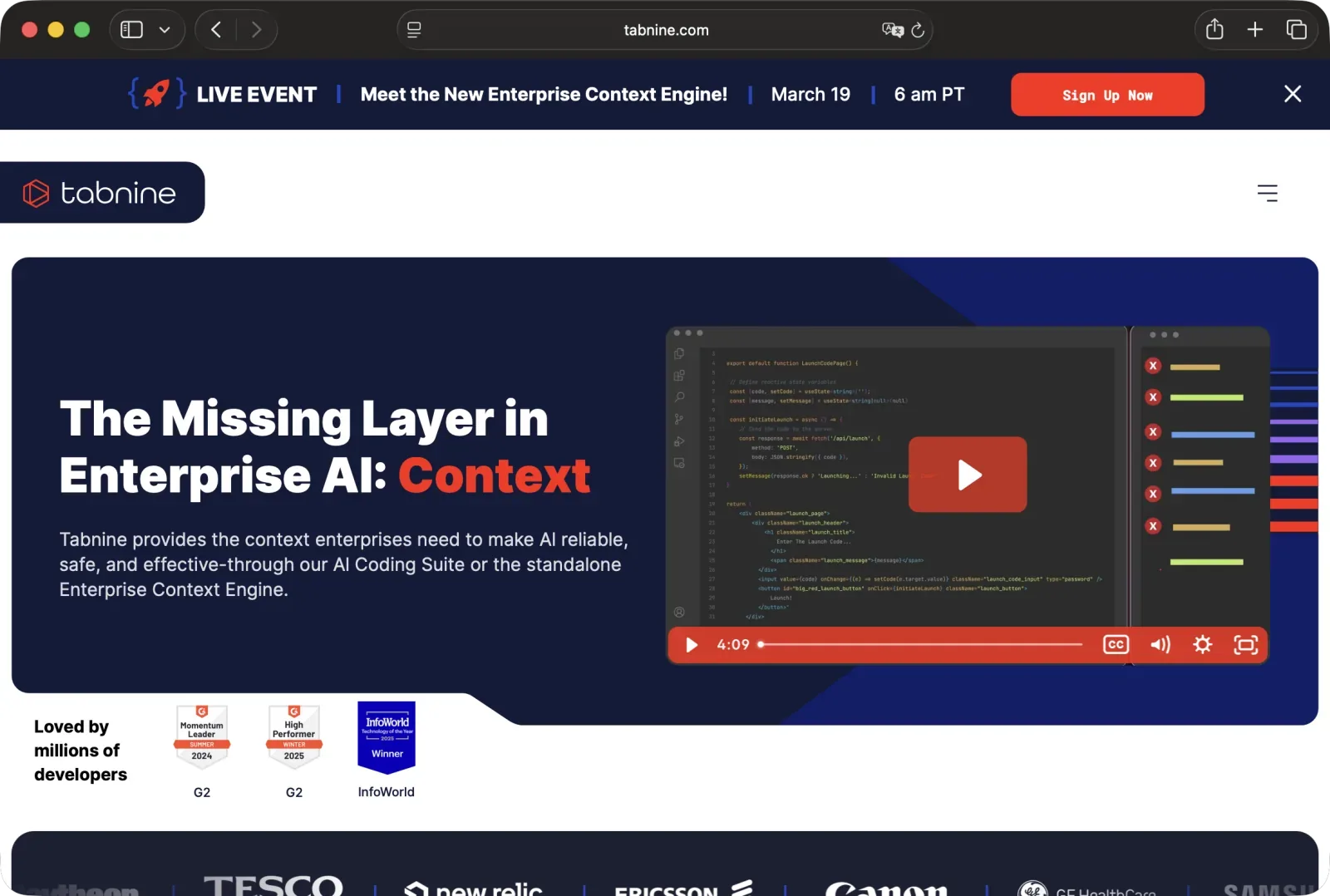 Tabnine Coding Agent